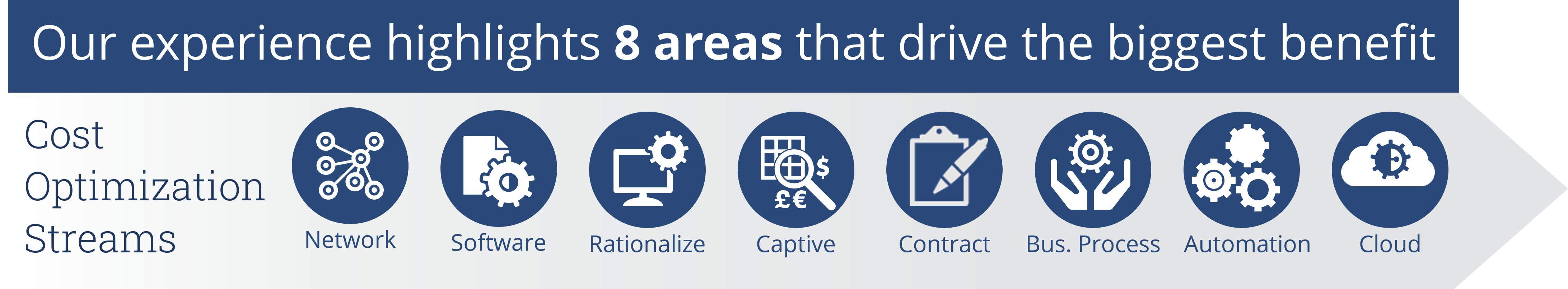 cost optimization areas to drive best improvement via cost take out